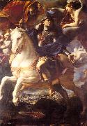 PRETI, Mattia, St. George on Horseback af